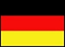 Bandera alemana con borde