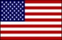 Bandera de USA con borde