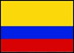 Bandera de Colombia con borde