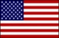 Bandera de USA con borde